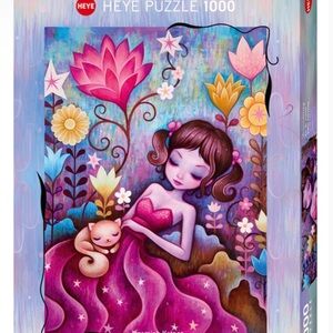 Heye Puzzle 1000 Pieces Dreaming Better Tomorrow Dreamy Floral Art NEW Sealed